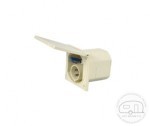 Square flush inlet White